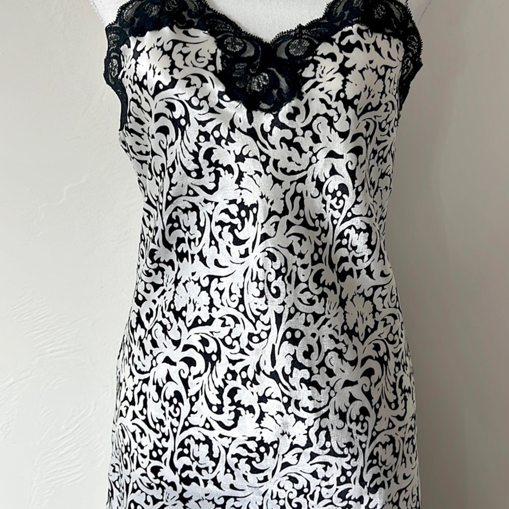 Vintage Satin Lingerie Slip - Picture 3 of 8